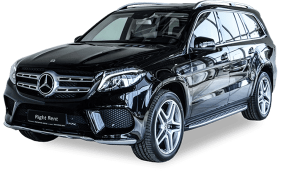 Новый авто - Mercedes Benz GLS черный